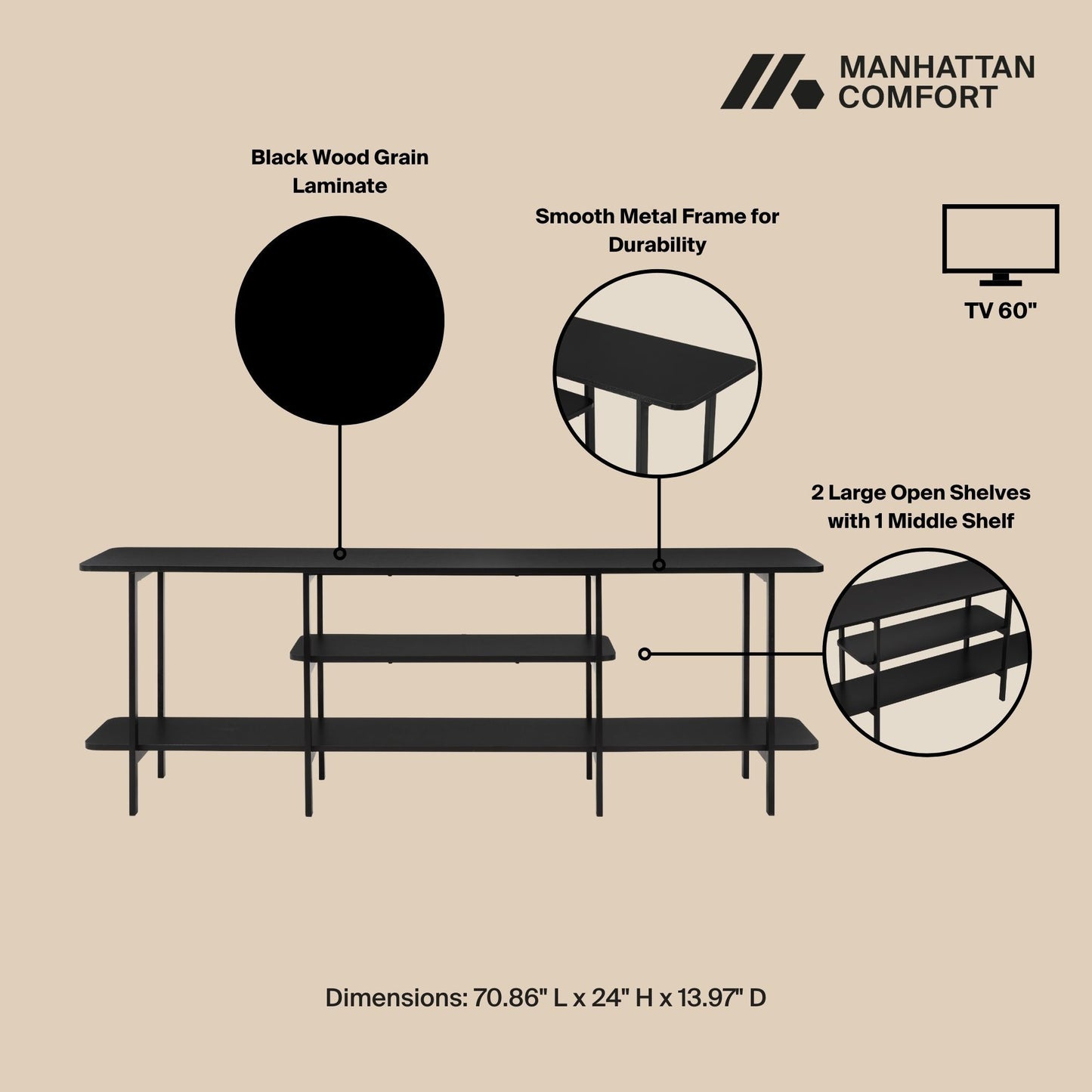 Manhattan Celine - Console Table