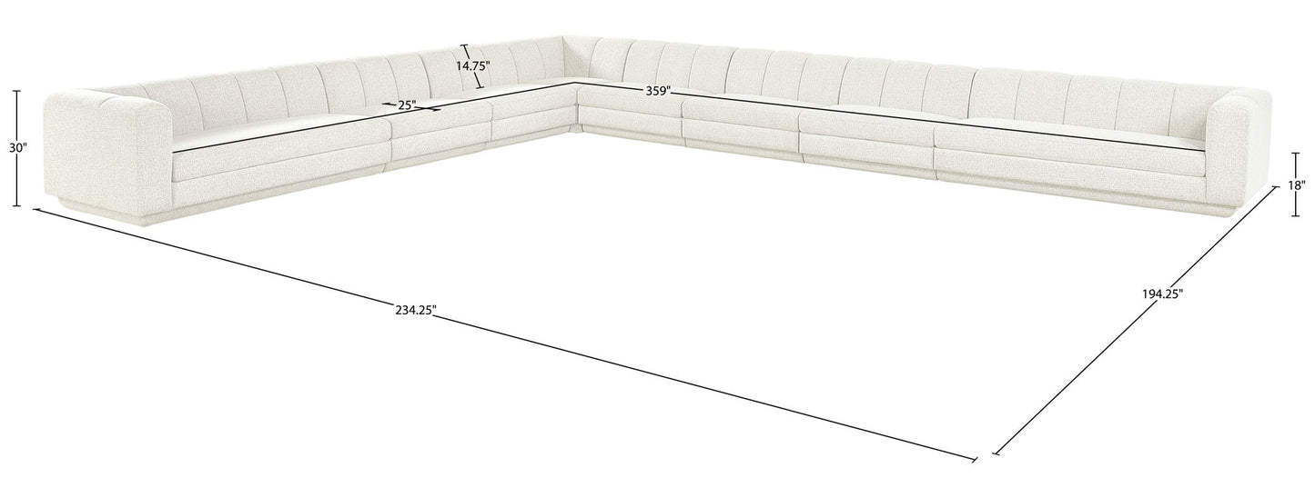 Modari - Sectional - Cream