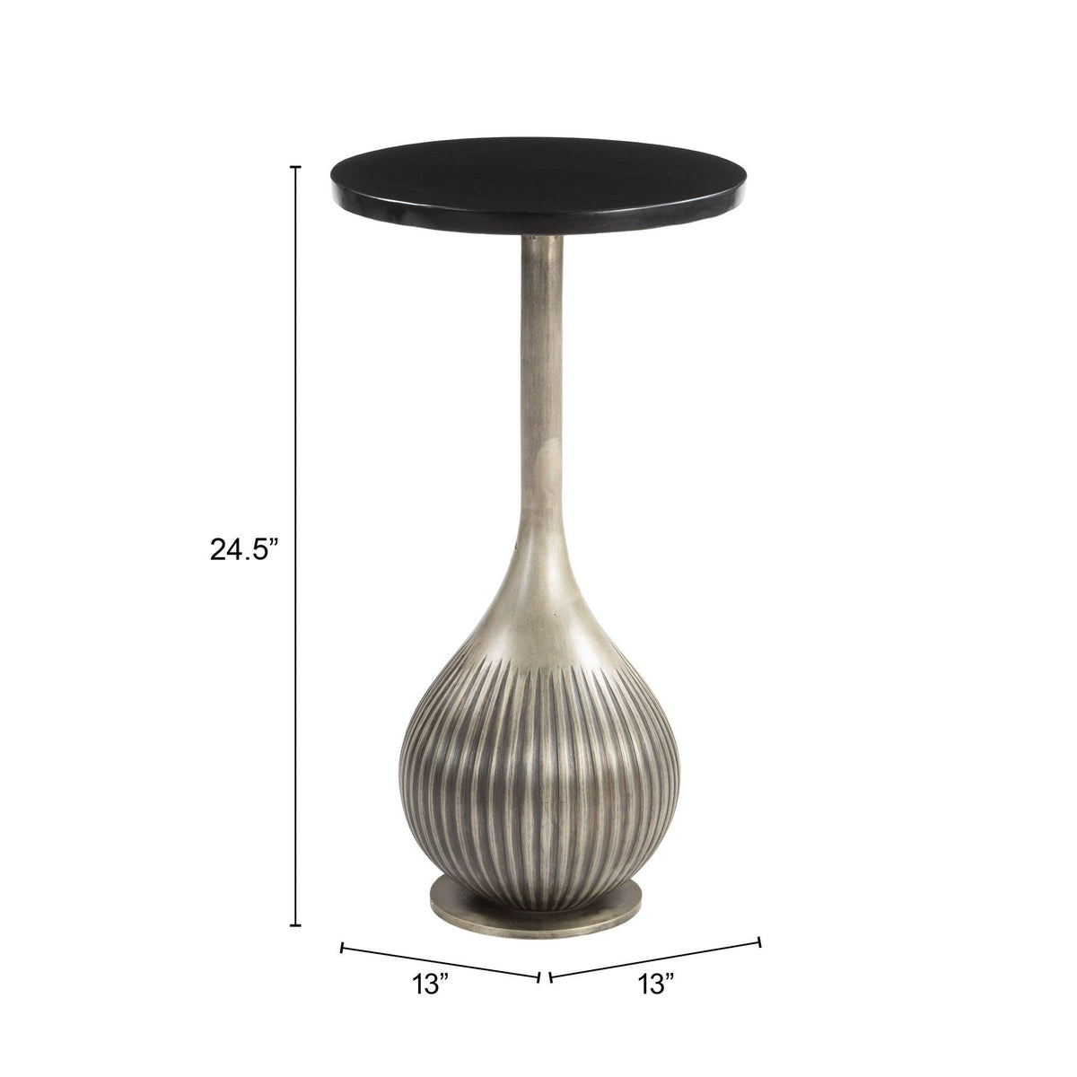 Ionis - Accent Table - Black