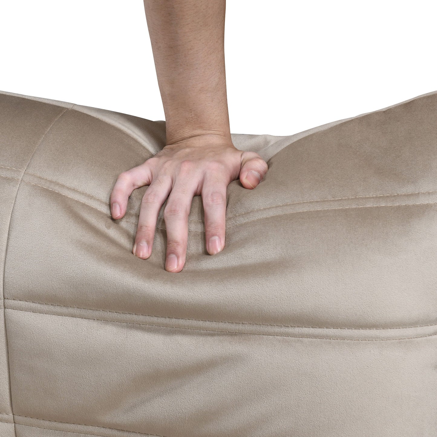 Relax - Velvet 77.75" Upholstered Sofa