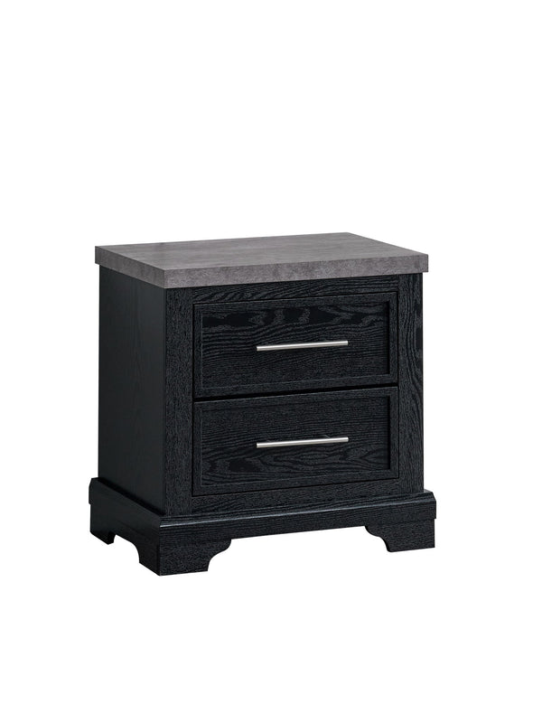 Grande - Nightstand - Black