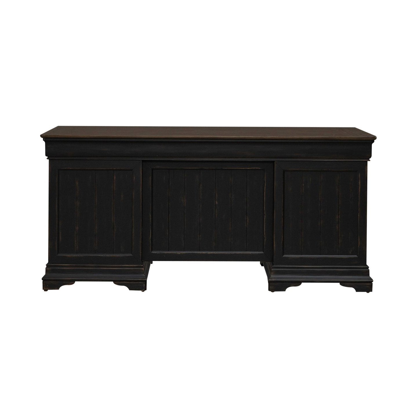 Meritage - Jr Executive Desk - Black