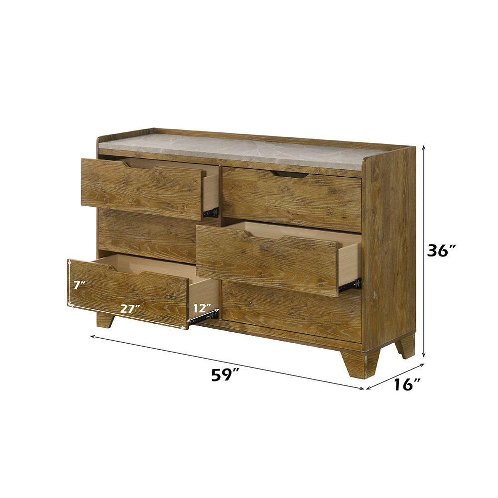 Garcia - Dresser - Light Brown