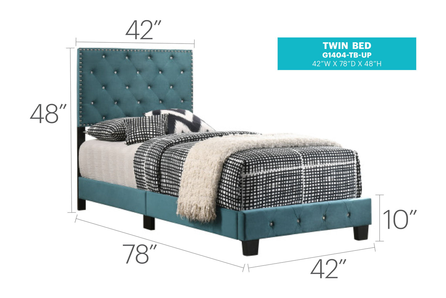 Glory Furniture - Suffolk - Bed