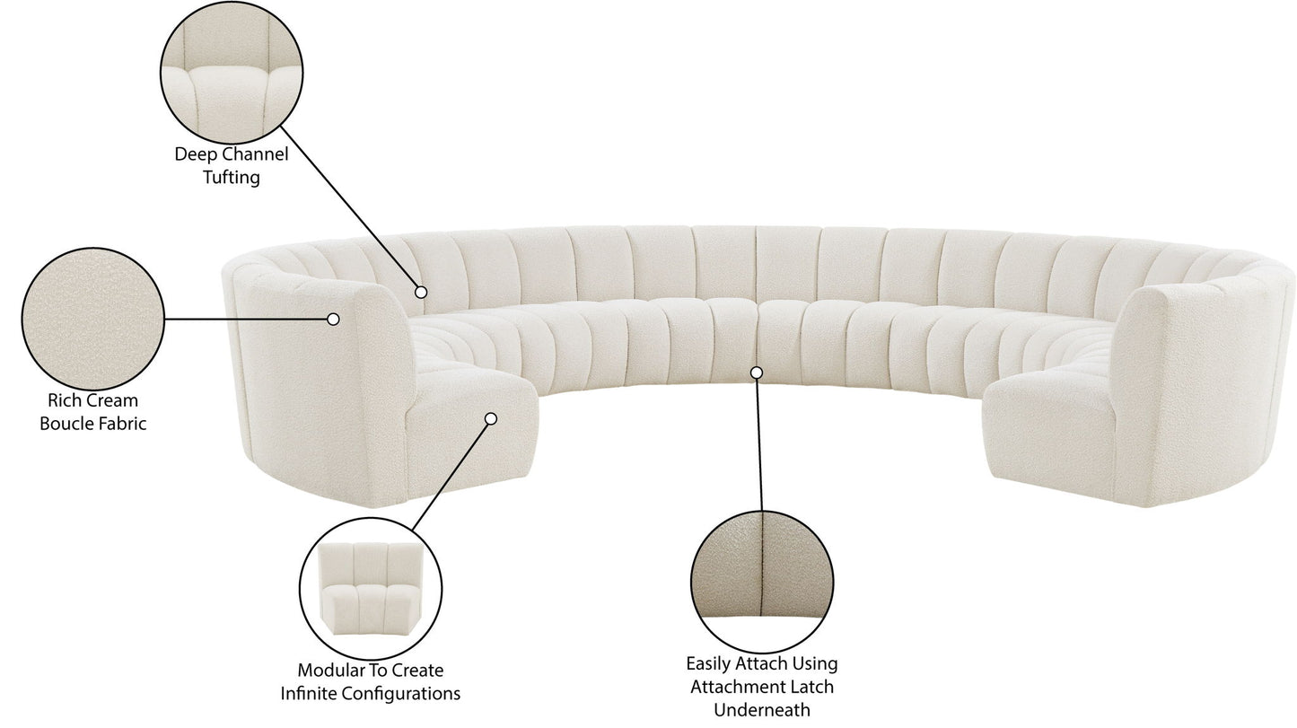 Infinity - 10 Piece Boucle Modular Sectional
