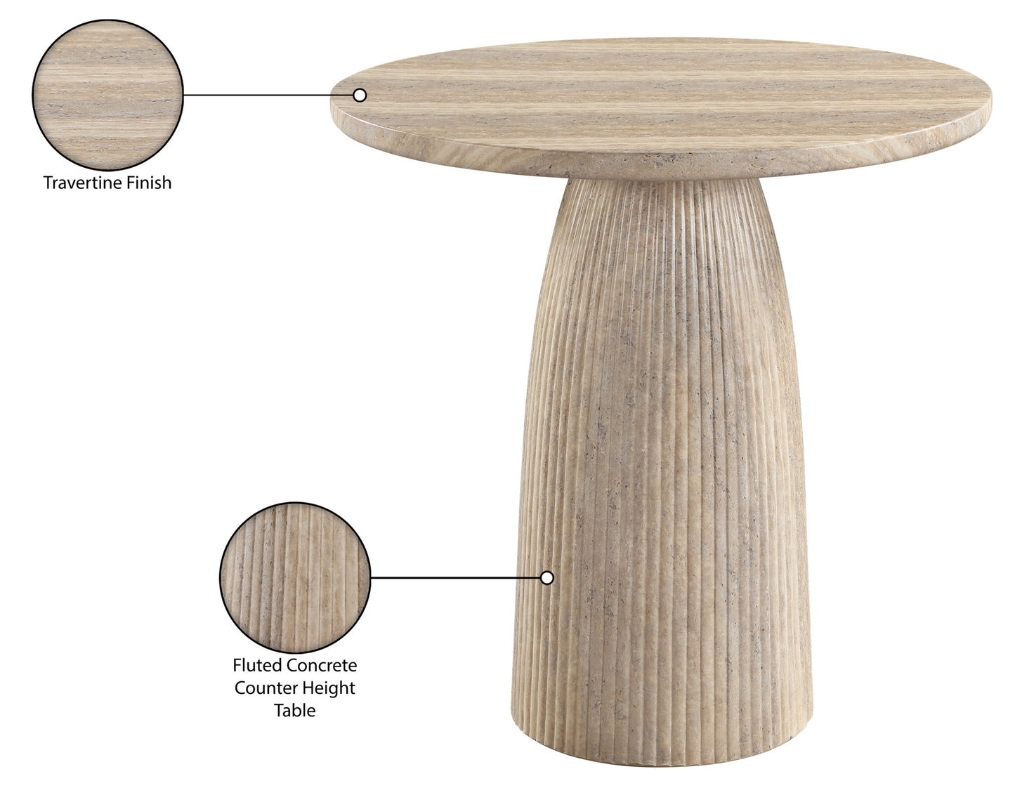 Venosa - Traverine Table