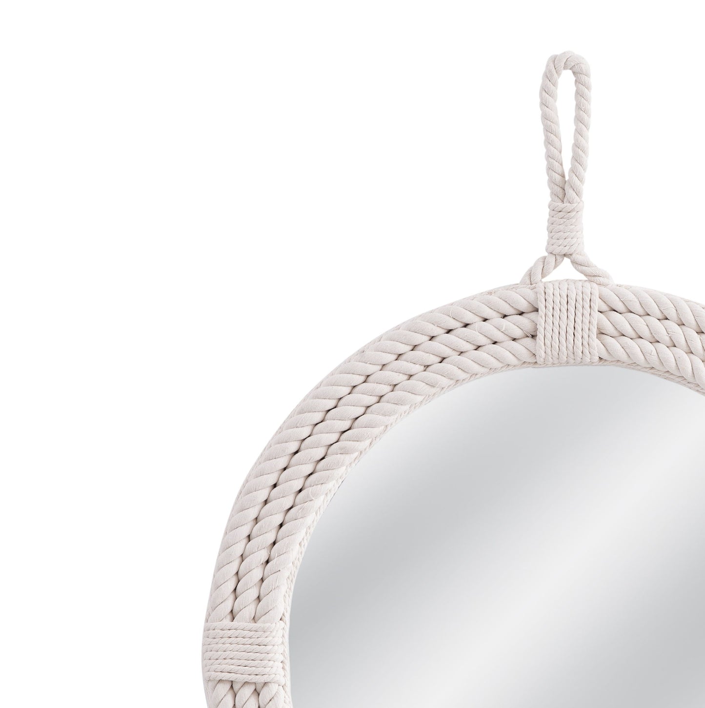Guedry - Wall Mirror - Natural Rope