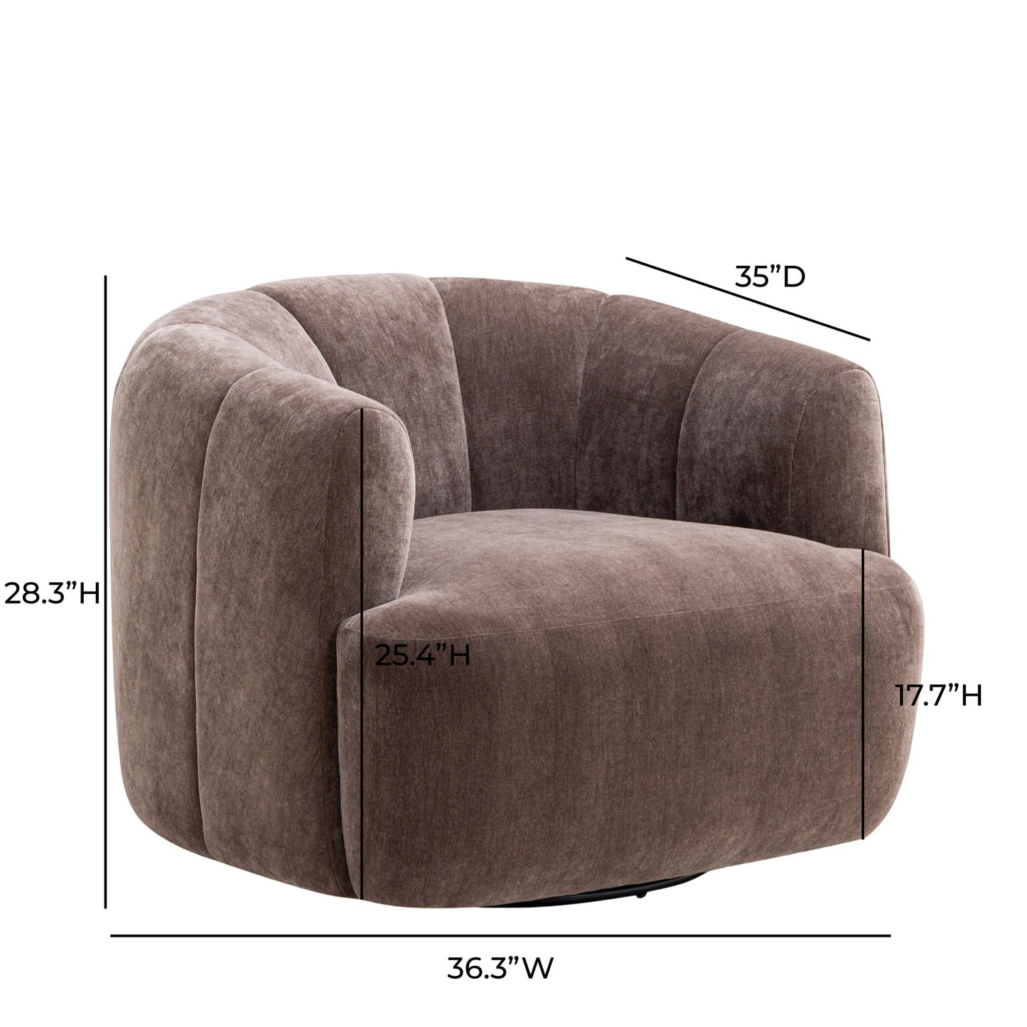 Jasmine - Swivel Accent Chair
