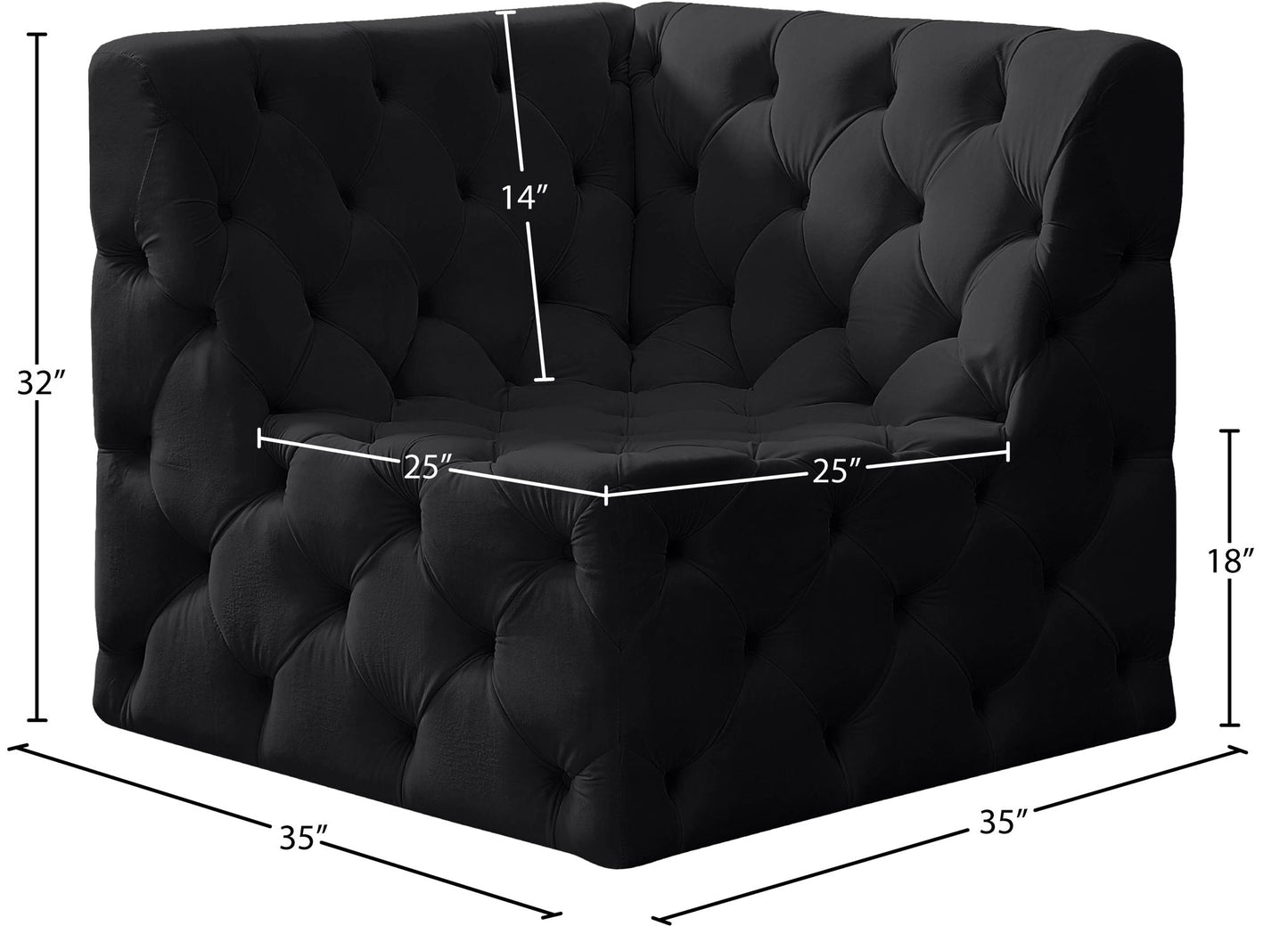 Tuft - Corner Chair
