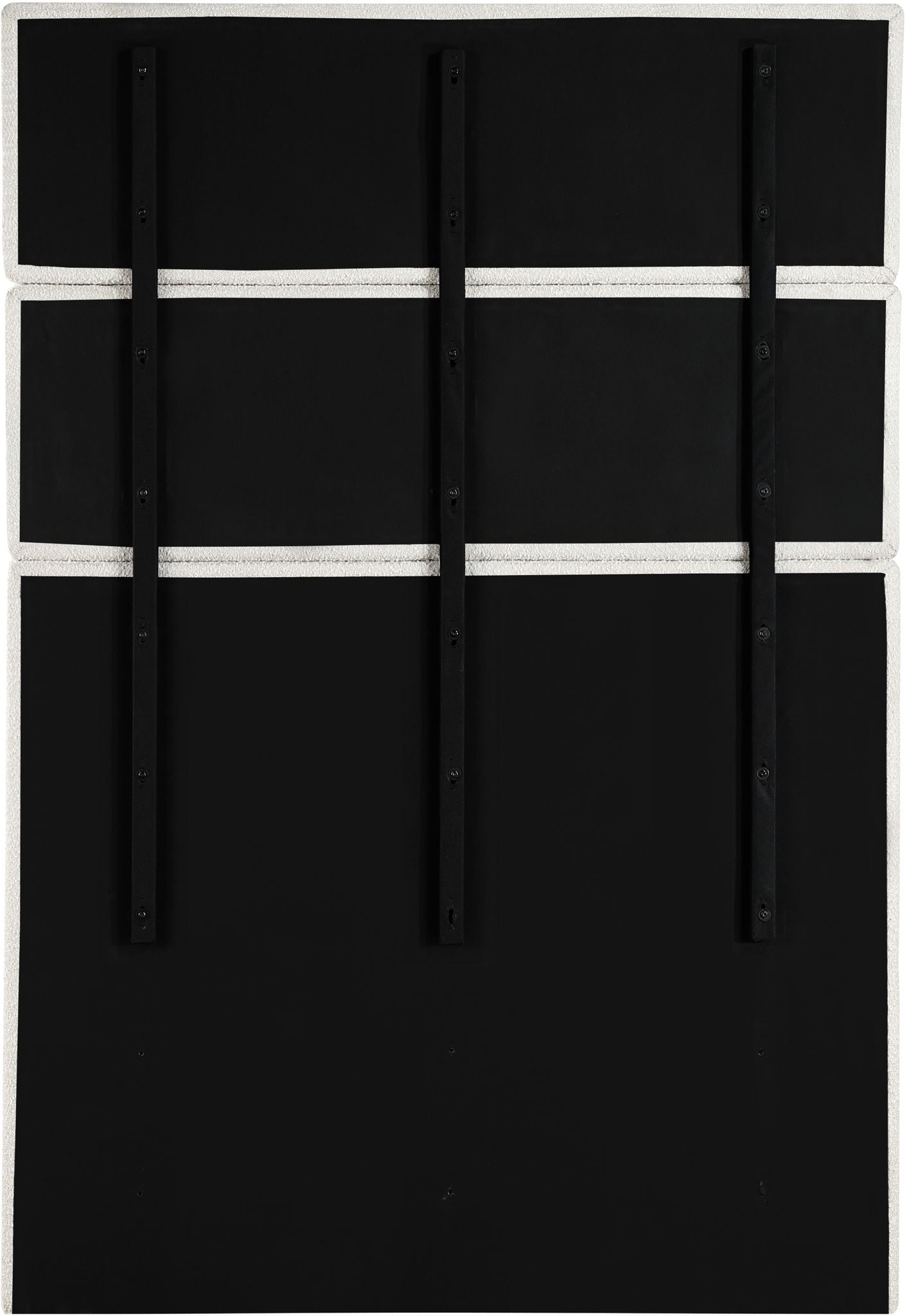 Adam - Boucle Fabric Bed With 89" Headboard