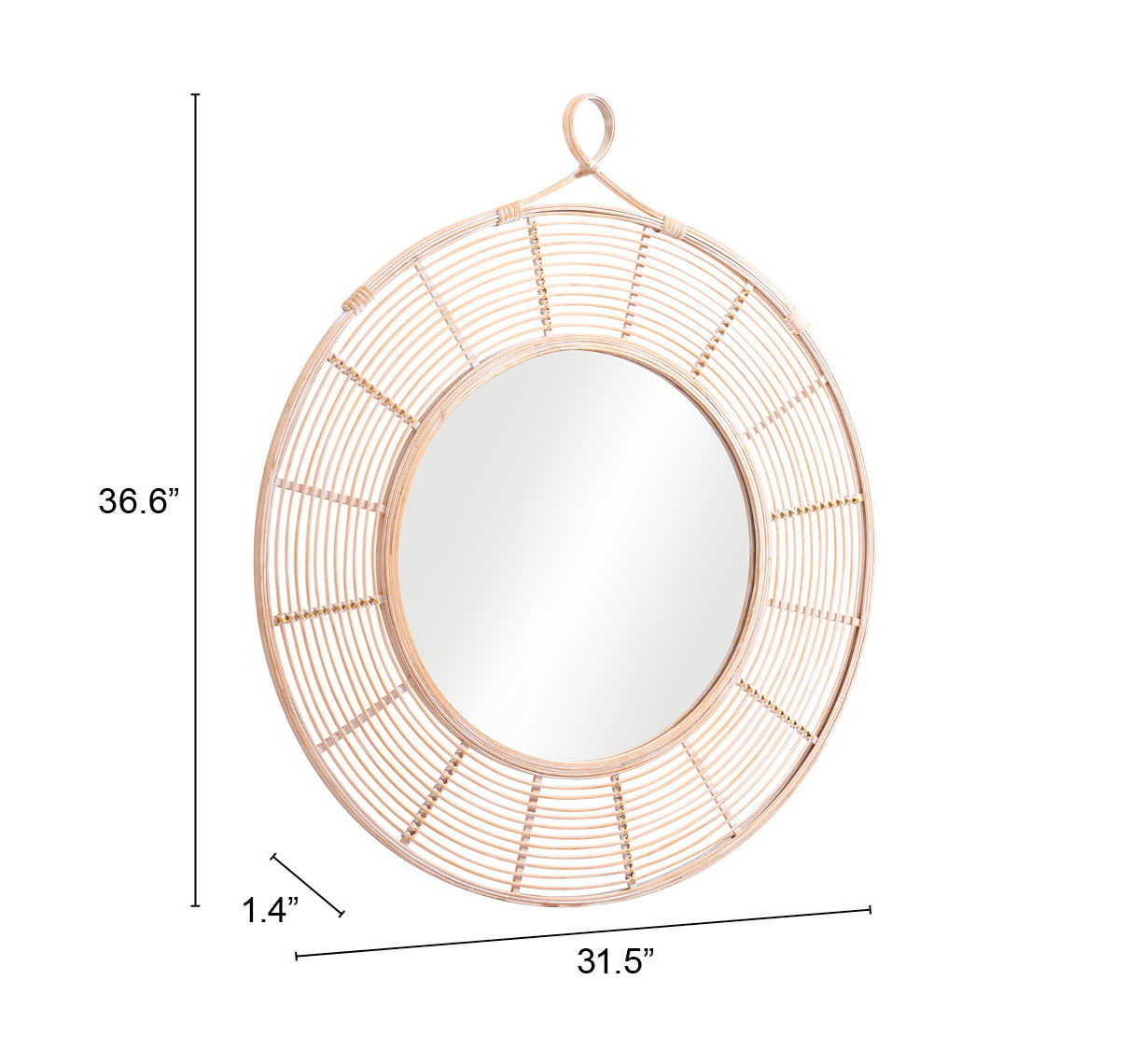Lobo - Mirror - Natural