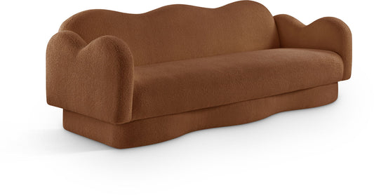 Bloom - Teddy Fabric Sofa - Saddle