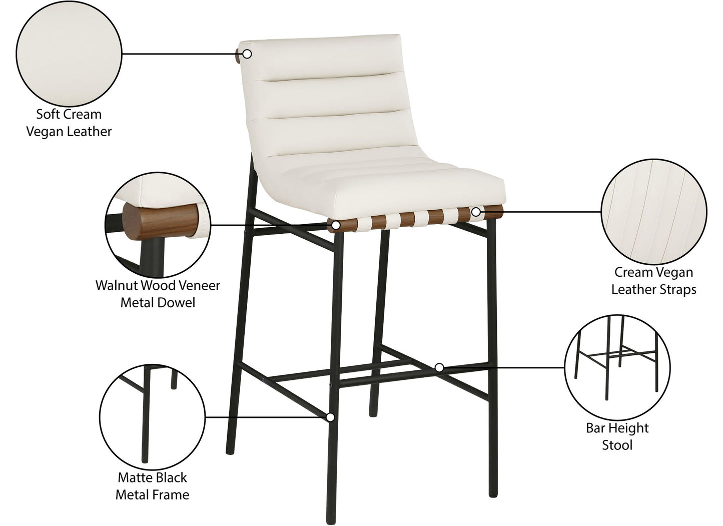 Burke - Bar Stool