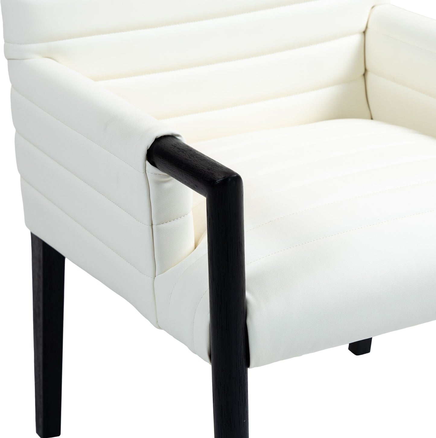 Aimee - Dining Arm Chair - Black Legs