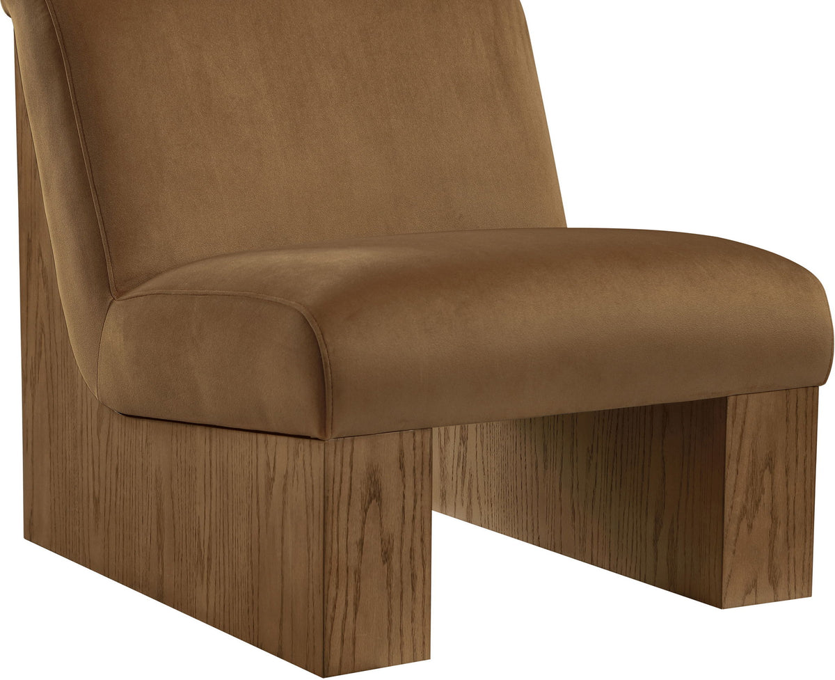 Vantage - Velvet Performance Fabric Upholstered Accent Chair
