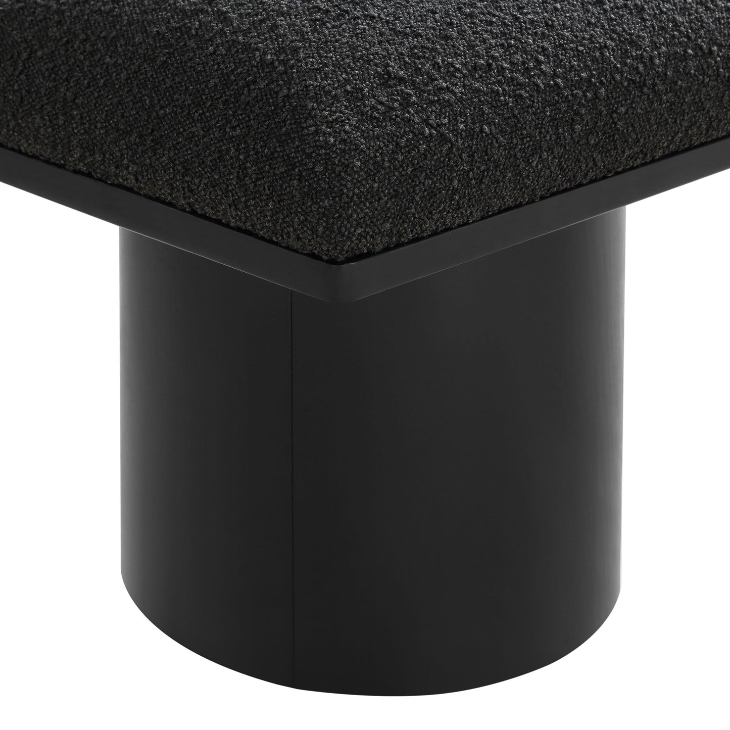 Pavilion - 8 Piece Modular Bench With Black Base