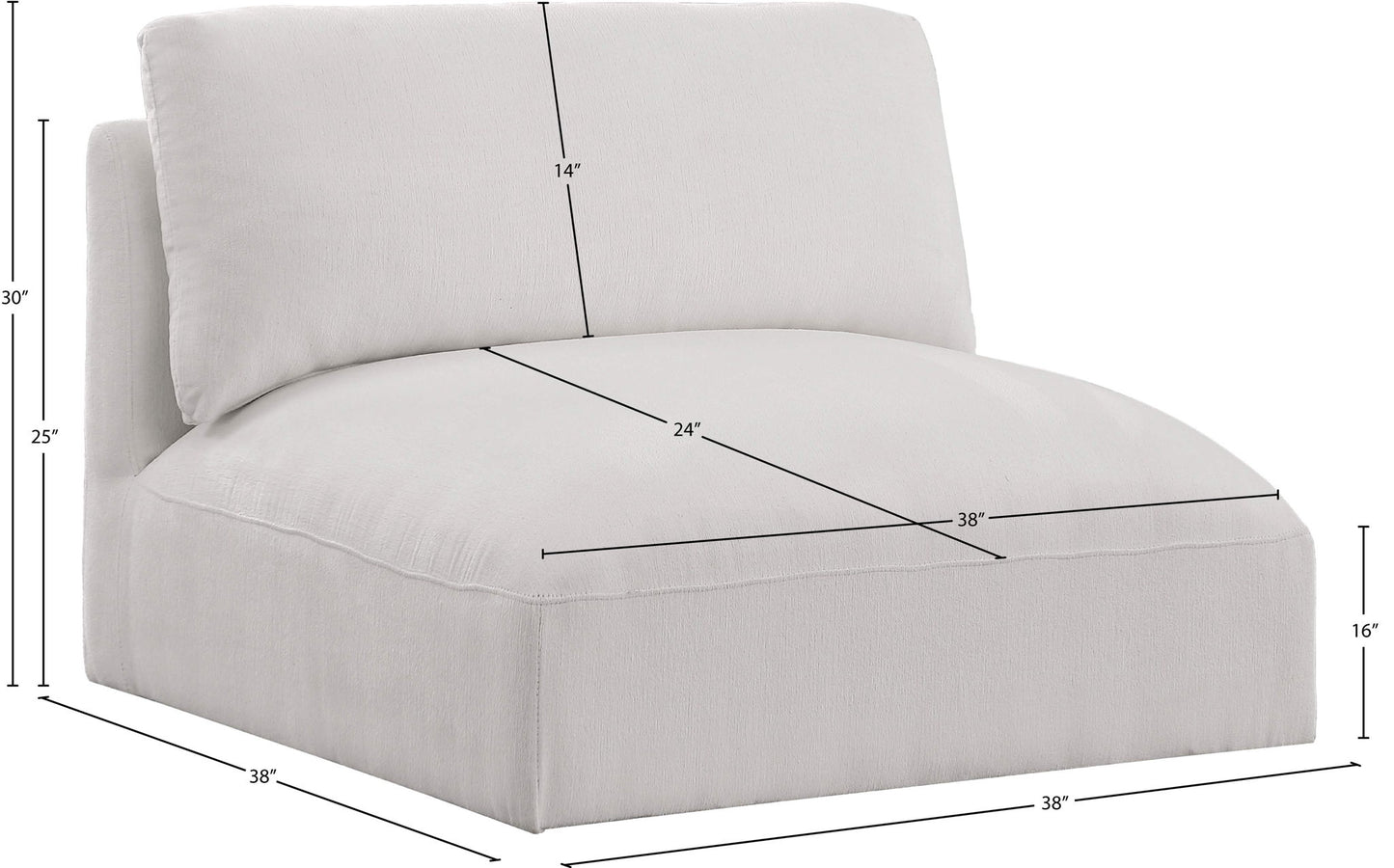 Ease - Armless Chair
