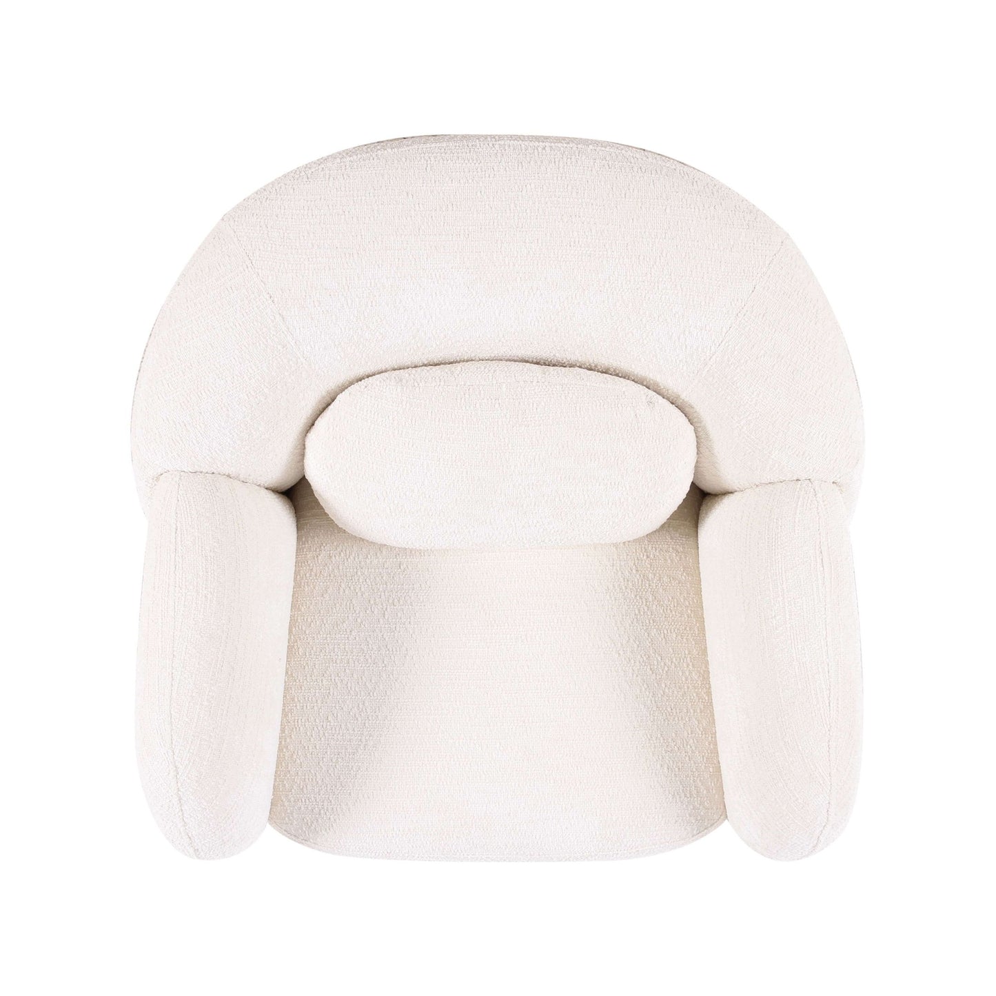 Misty - Knubby Fabric Accent Chair