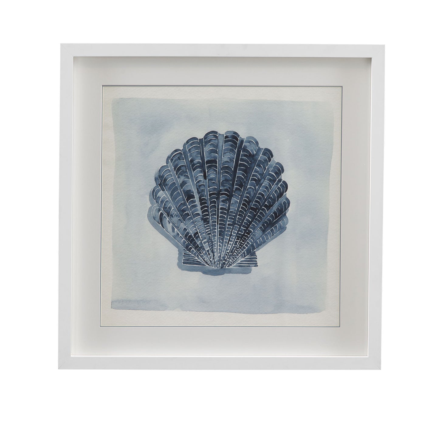 Treasure II Framed Print - Blue