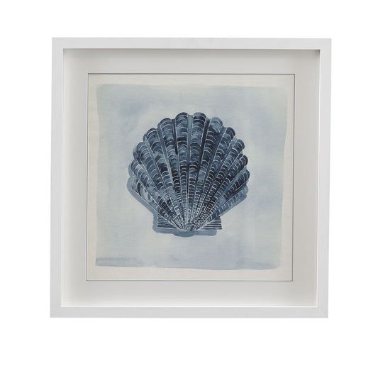 Treasure II Framed Print - Blue