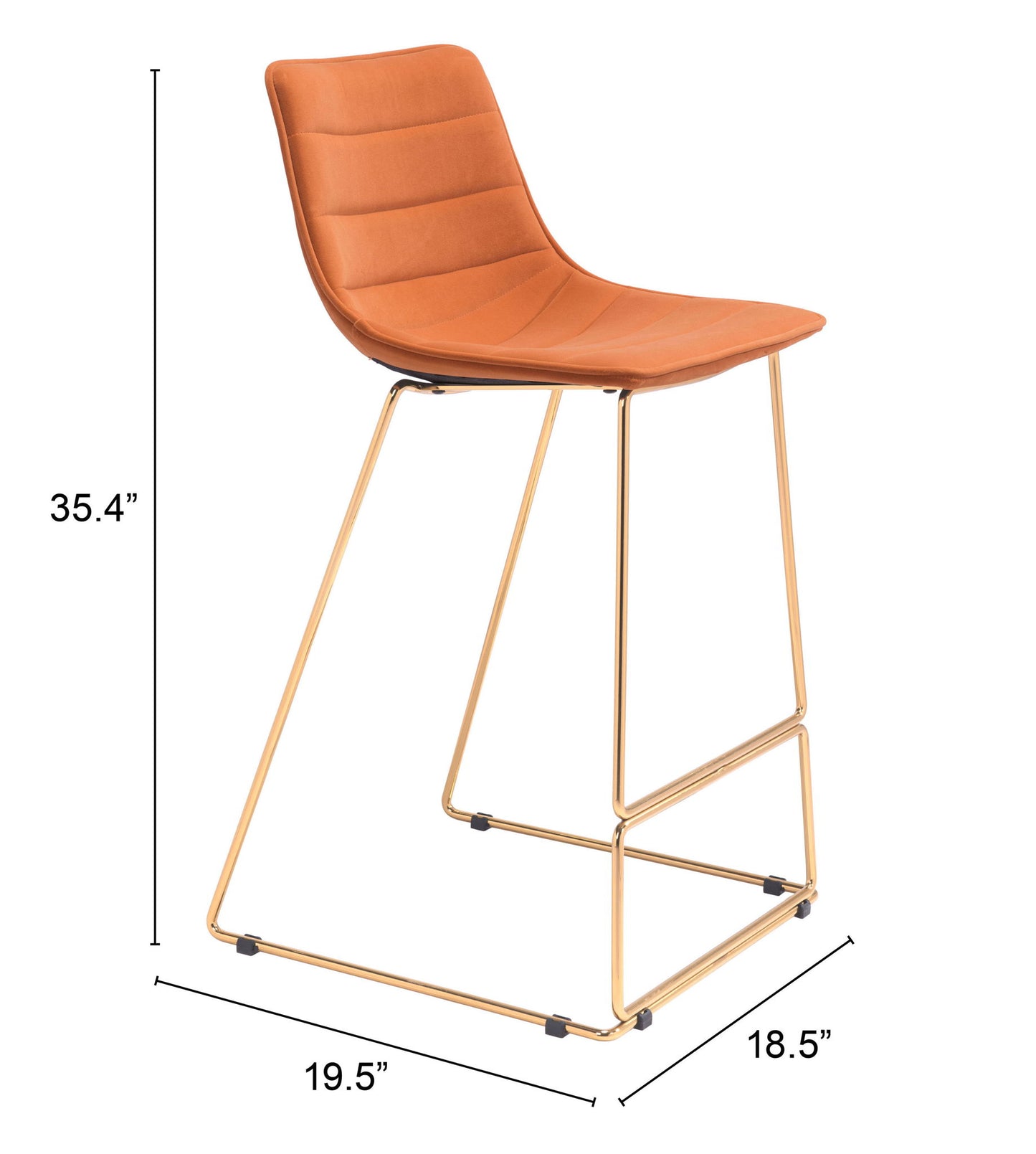 Adele - Bar Chair (Set of 2)