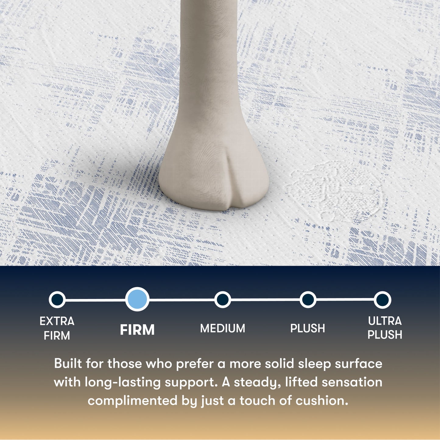 Perfect Sleeper - 14.5" Cascade Bluff Firm Hybrid Mattress