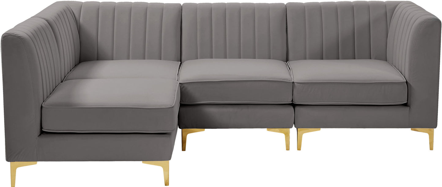 Alina - 4 Piece Modular L-Shaped Sectional