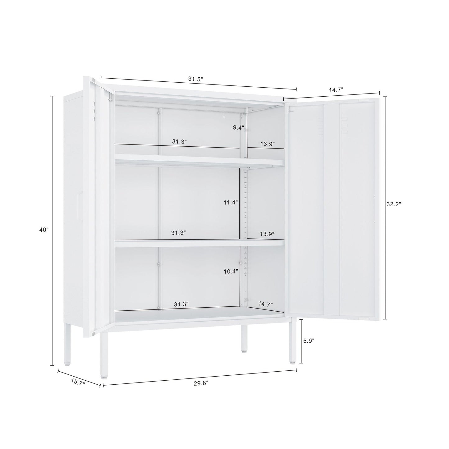 Manhattan Naomi - Accent Cabinet