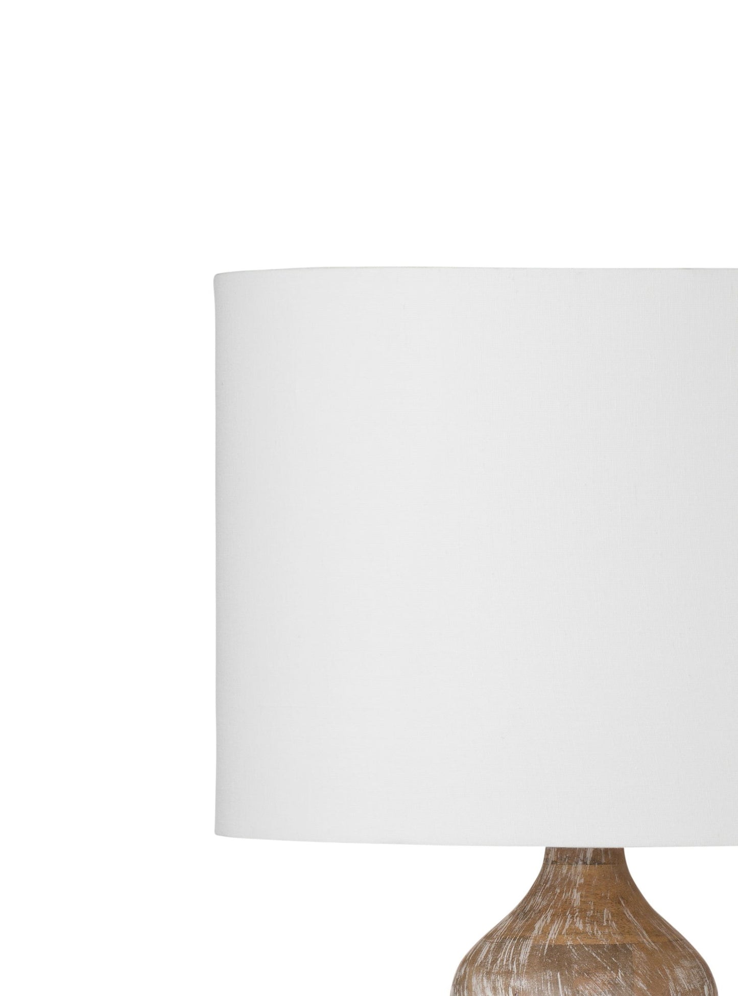 Caveette - Table Lamp - Light Brown / White