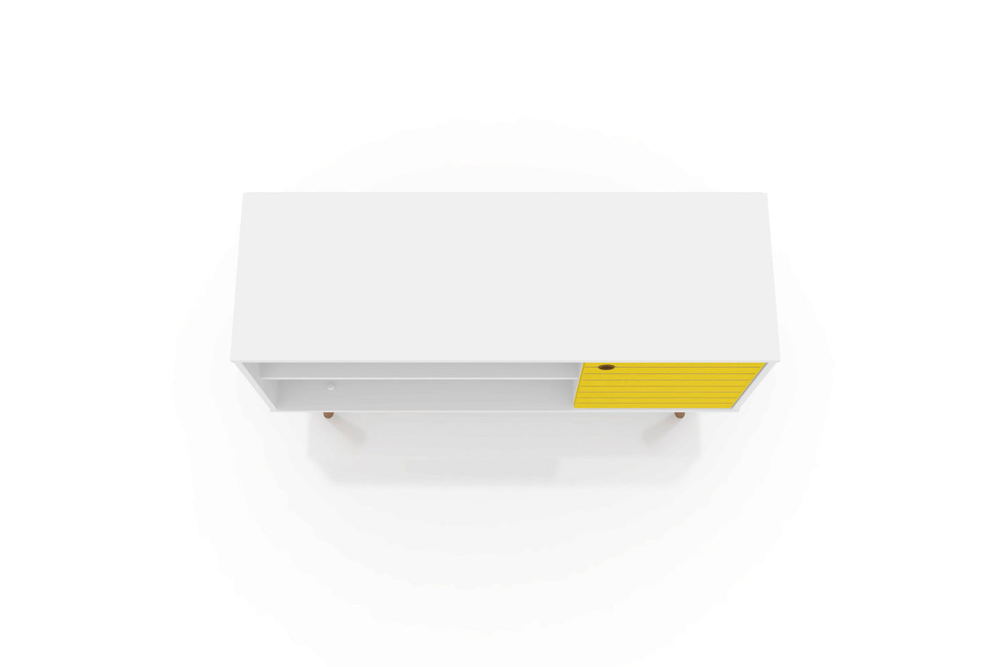 Manhattan Liberty - TV Stand With White Frame