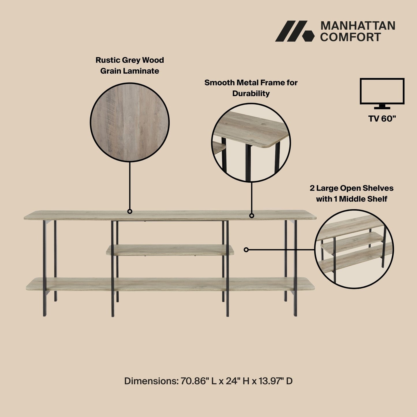 Manhattan Celine - Console Table