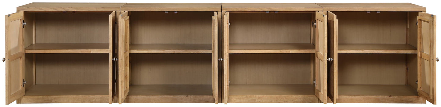 Vero - Solid Wood And Oak Venee Sideboard/Buffet
