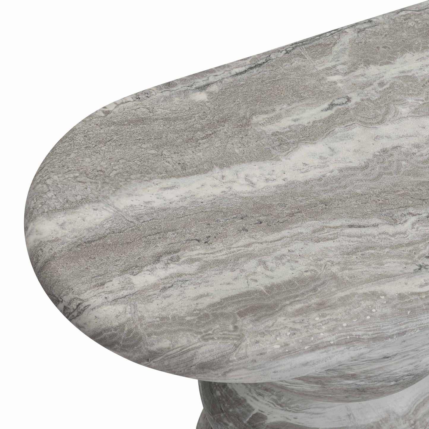 Hyre - Indoor / Outdoor Concrete Console Table - Faux Stone