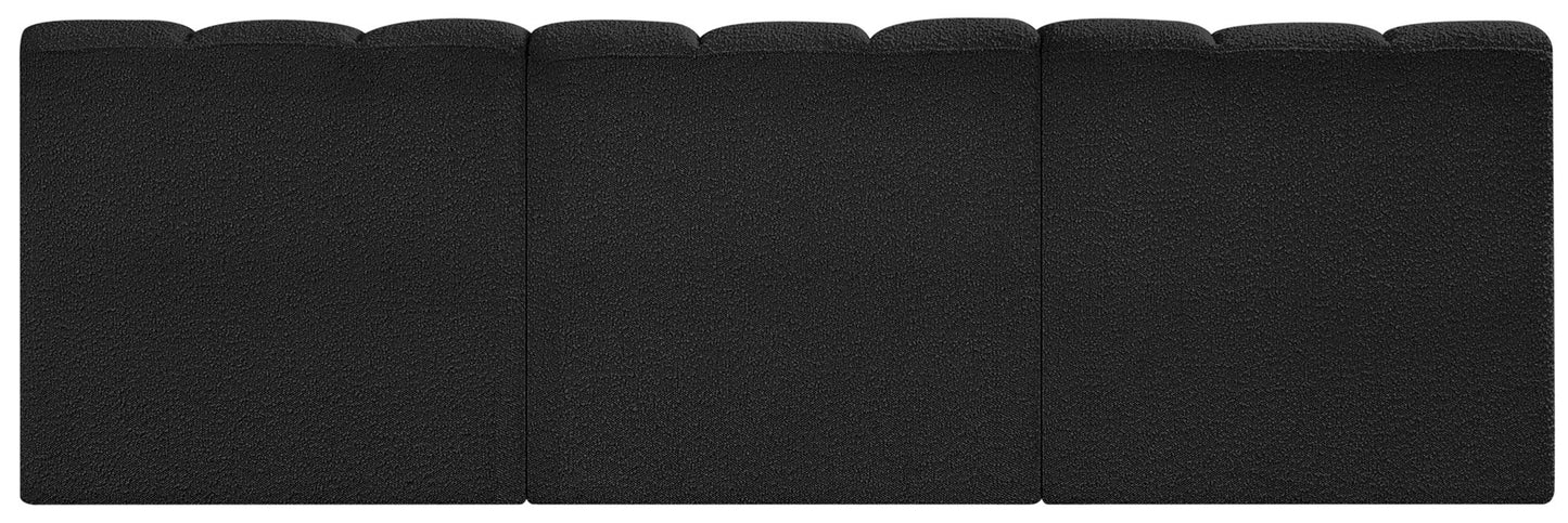 Arc - Boucle Fabric 3 Seats Modular Sofa