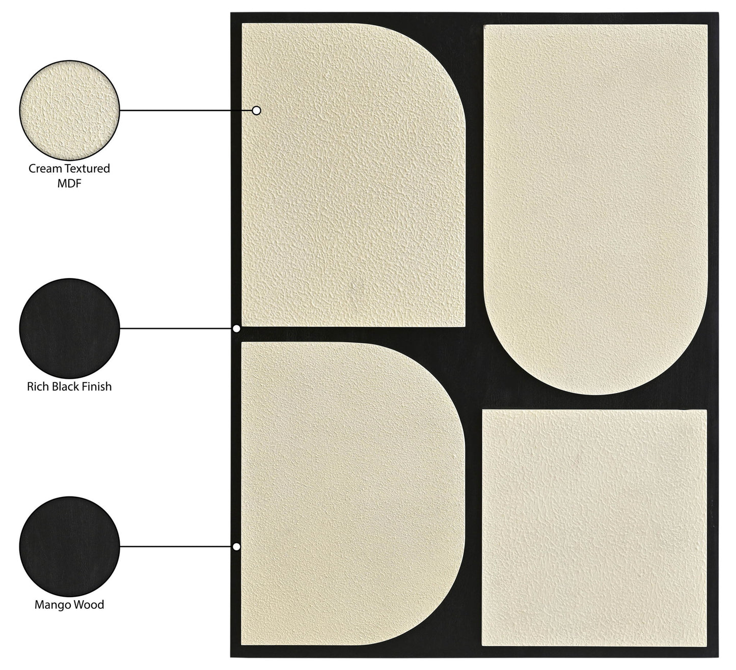 Icon - Mango Wood Wall Decor