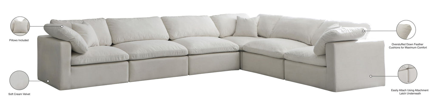 Plush - 6 Piece Modular Sectional