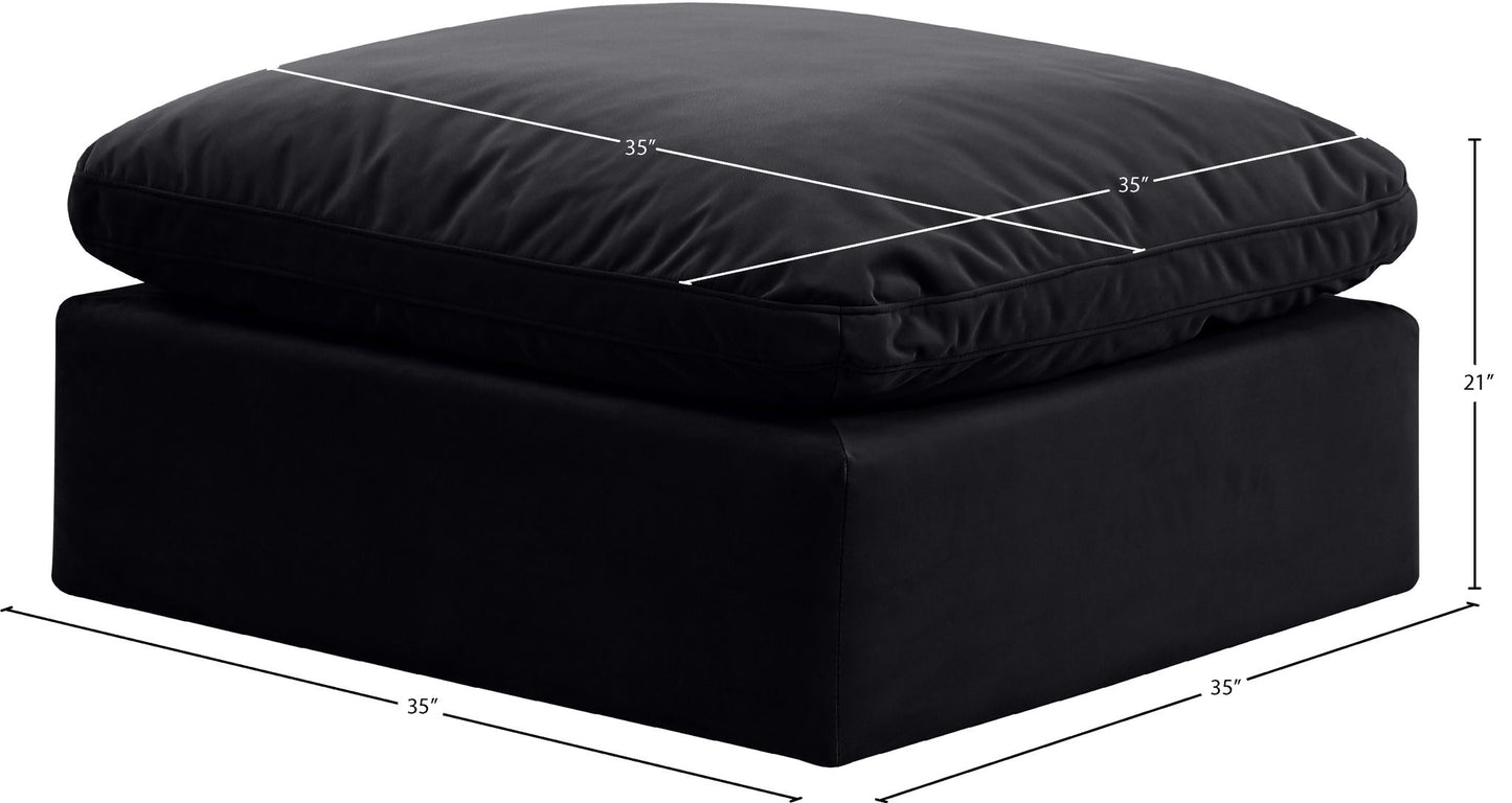 Indulge - Velvet Ottoman