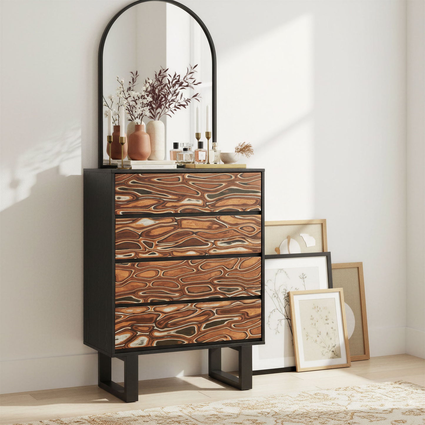 Aremi - Chest - Brown / Black