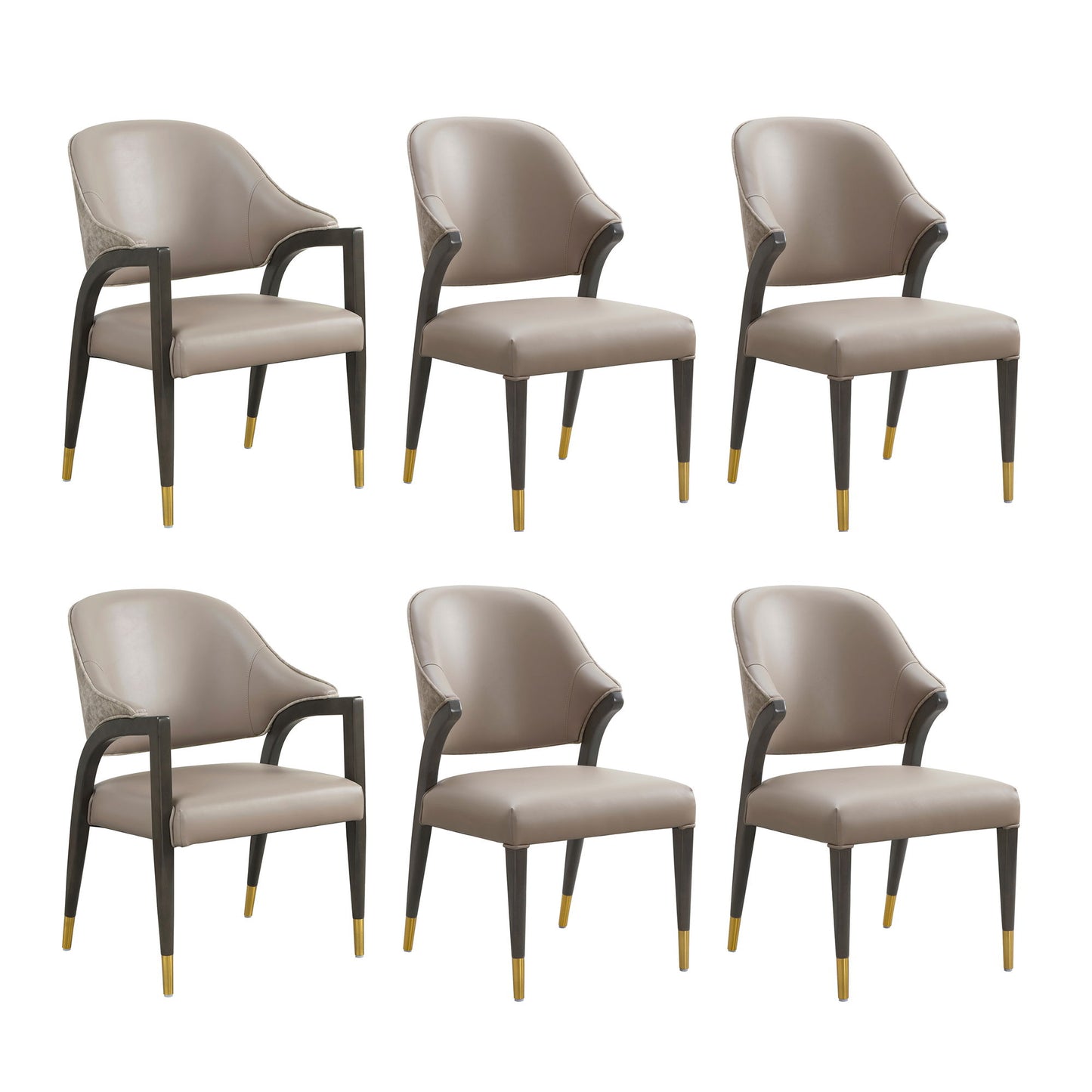 Manhattan Collette - Wood Upholstered Armchair