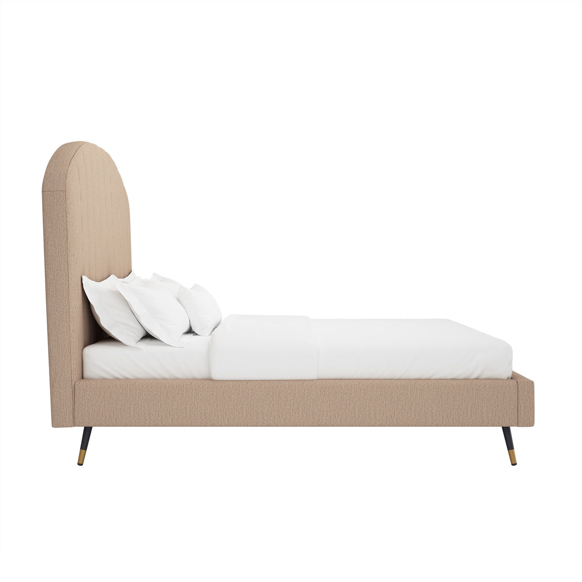Liraine - Arched Channel Upholstered Bed