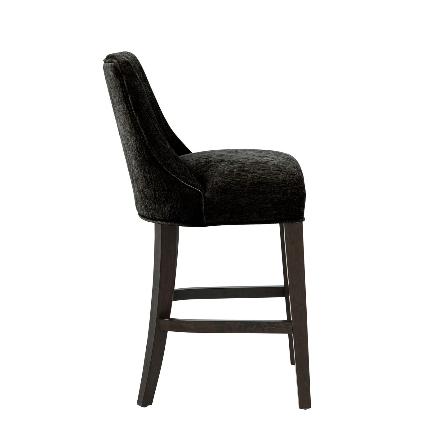 Manhattan Beever - Chenille Wood Stool