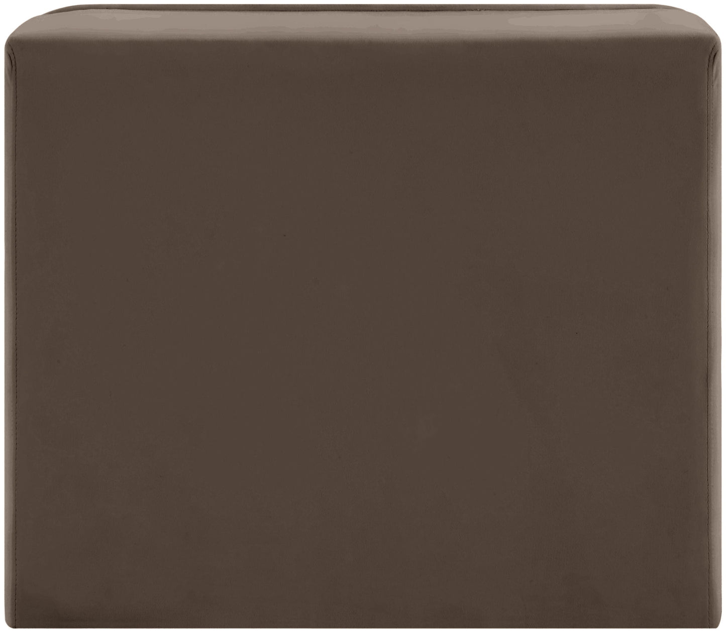 Rummi - Velvet Performance Fabric Upholstered Modular Armless Chair