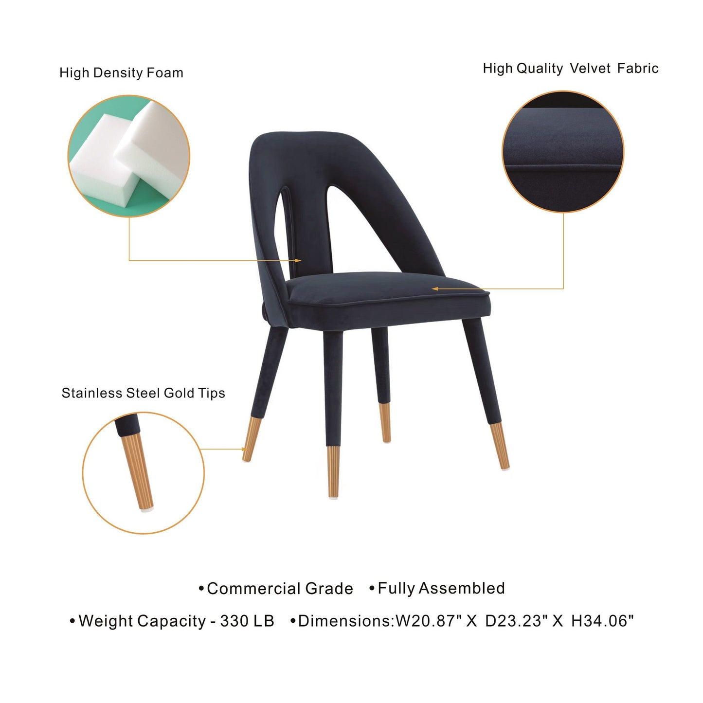 Manhattan Neda - Dining Chair