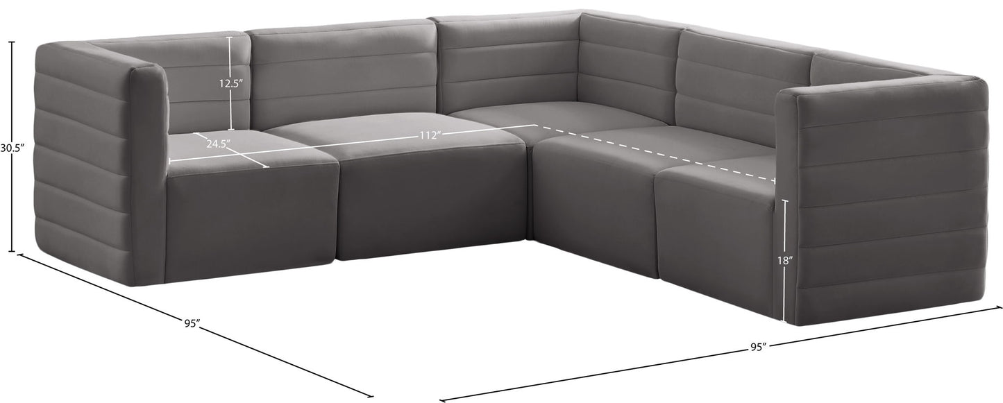 Quincy - 5 Piece Modular Sectional