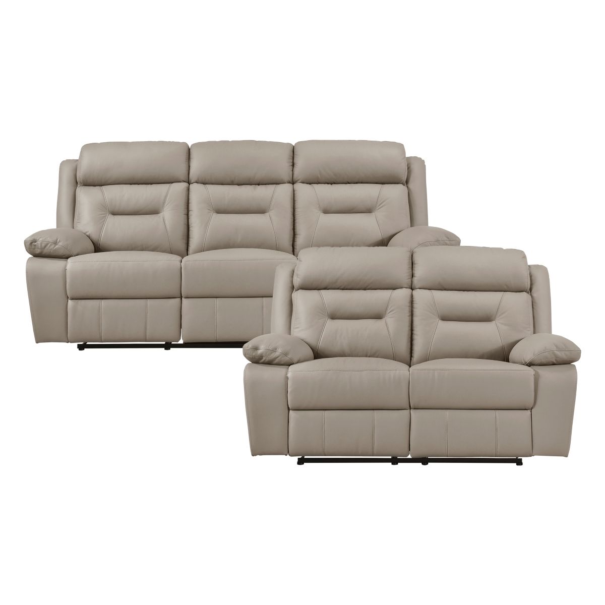 Laconia 2pc Set: Sofa & Love Seat