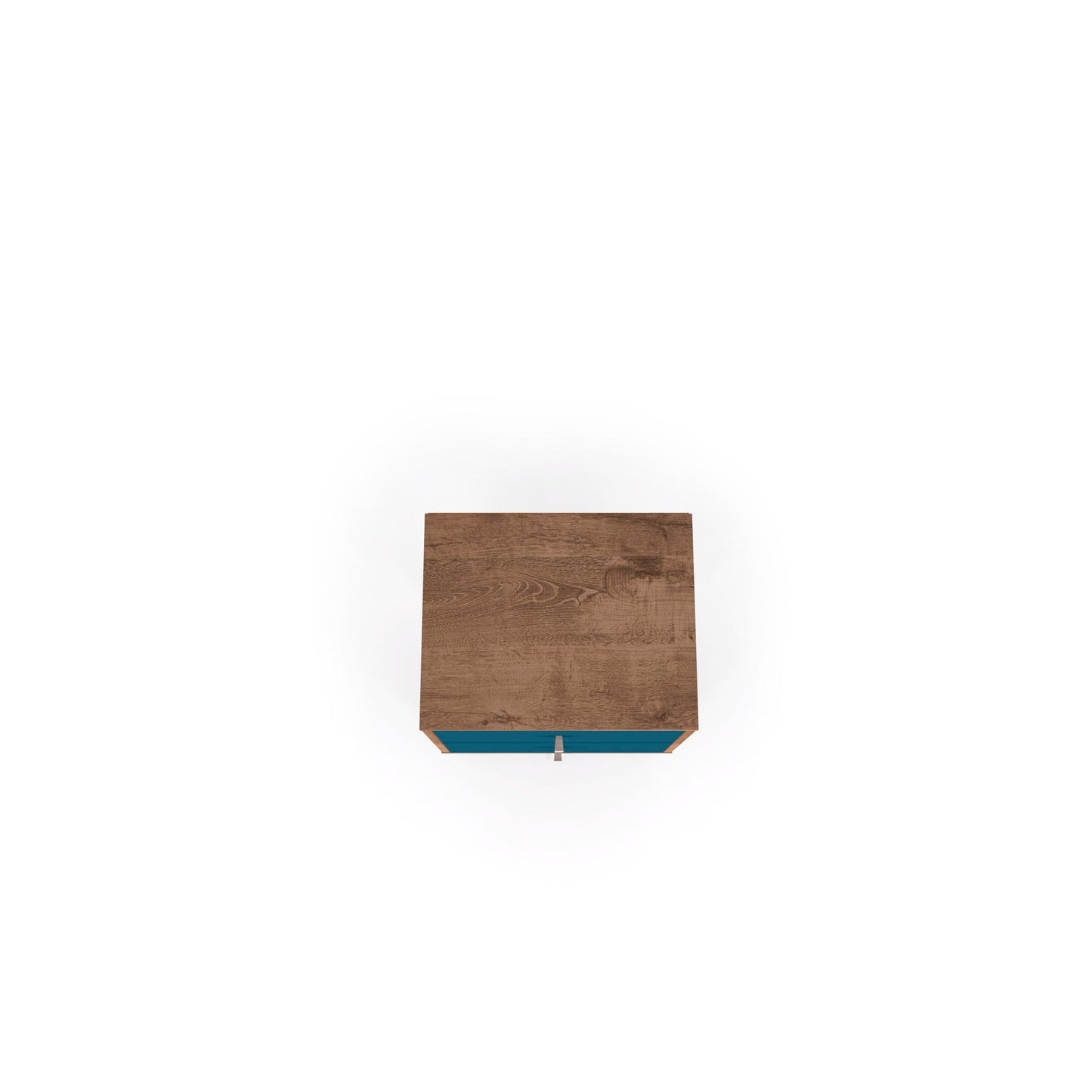Manhattan Liberty - Nightstand Wtth Rustic Brown Frame