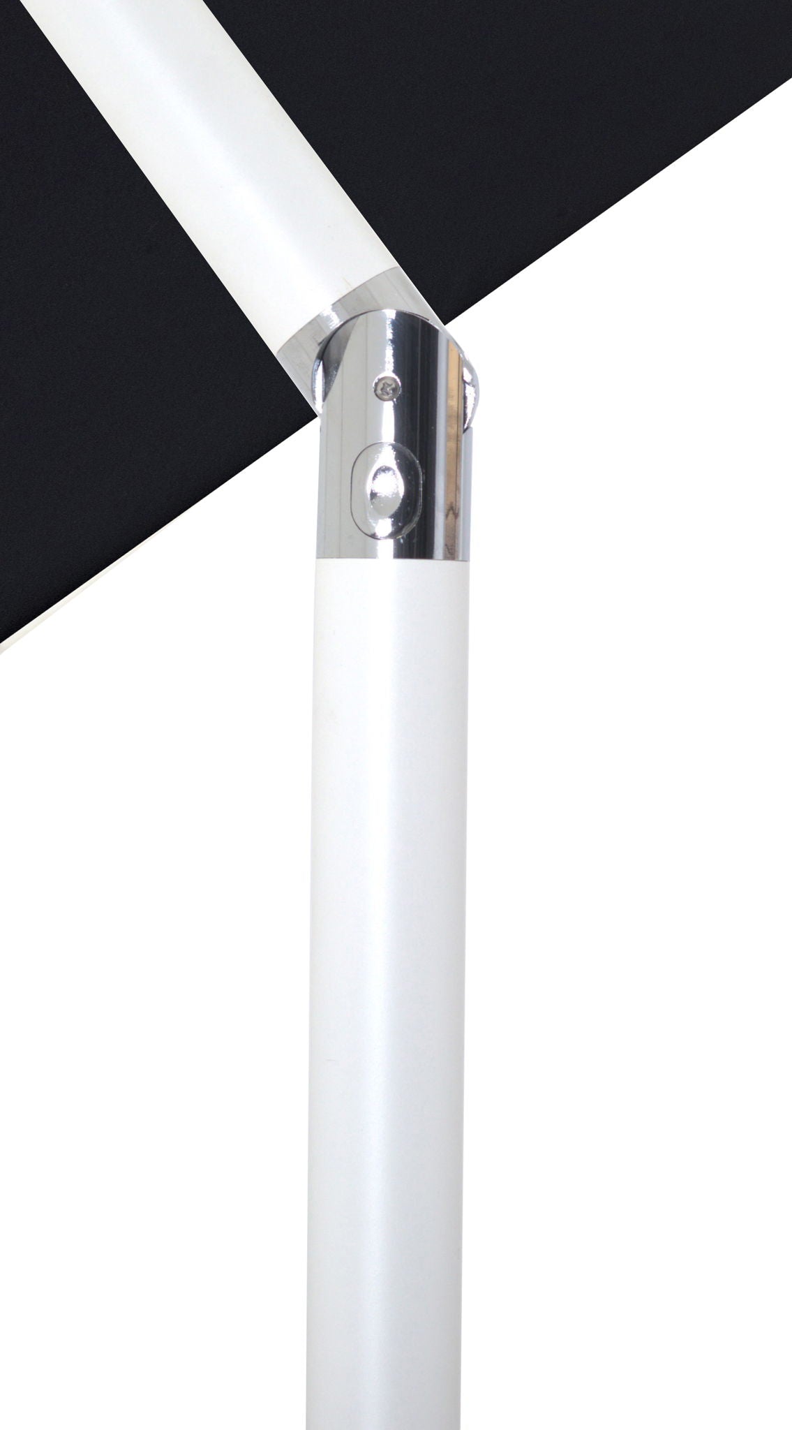 Amalfi - Aluminum Patio Umbrella - Light Brown Base / White Pole