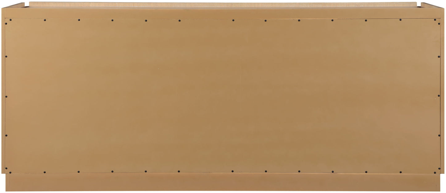 Everson - Oak Veneer And Solid Wood Sideboard/Buffet - Natural