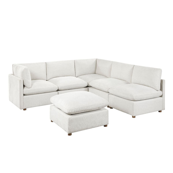 Annex 6-Piece Modular Sectional with Ottoman