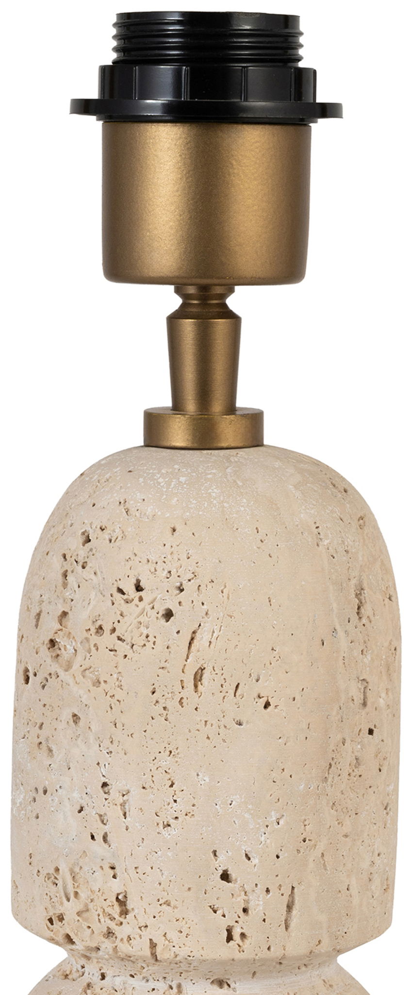 Paros - Base And Linen Textured Fabric Shade Table Lamp